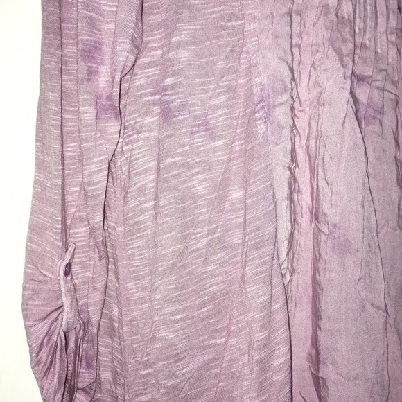 Purple Hi Low Tunic - Picture 3 of 5